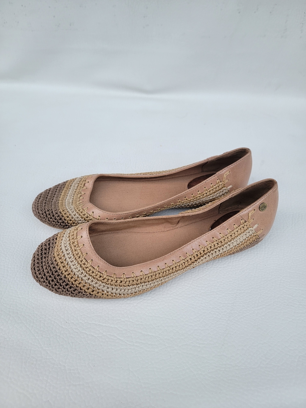 The Sak  Ballet Flats  brown  Style Size 8.5 women slip on casual The shoes show
